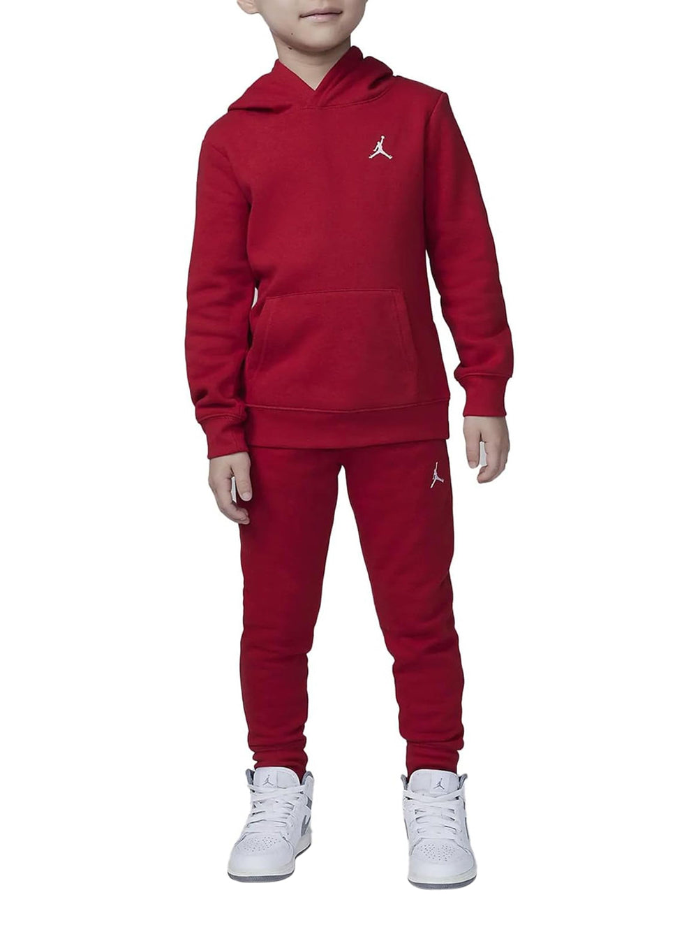 Tuta Nike Bambino Jdn Mj Brklyn Flc Rosso Nike Angolo dello Sport