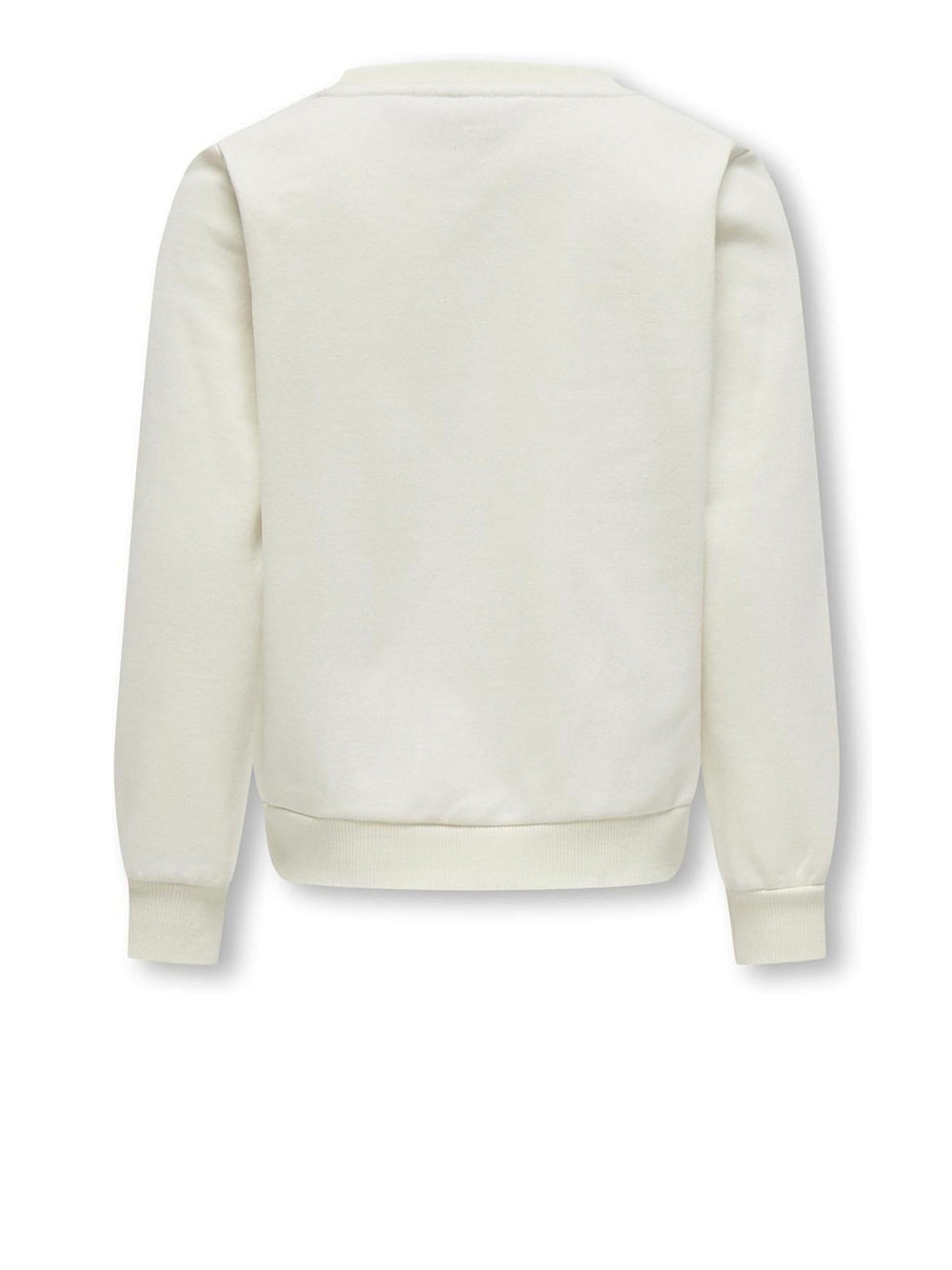 Felpa Only Bambina Bow Bianco Only Angolo dello Sport