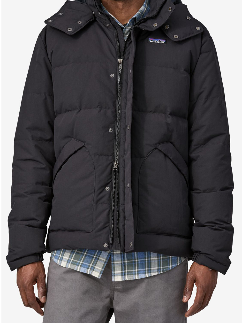 Giubbotto Patagonia Uomo Downdrift Jkt Nero Patagonia  Angolo dello Sport