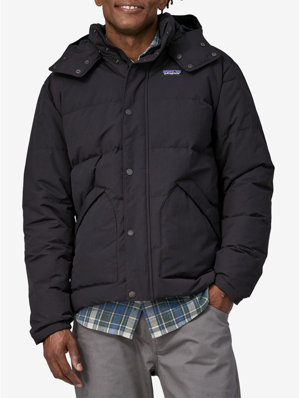 Giubbotto Patagonia Uomo Downdrift Jkt Nero Patagonia  Angolo dello Sport