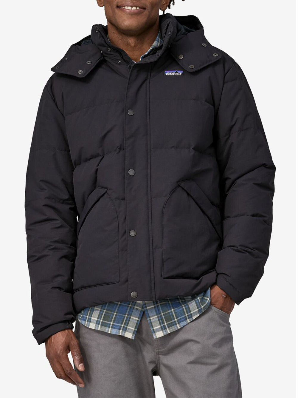 Giubbotto Patagonia Uomo Downdrift Jkt Blu Patagonia  Angolo dello Sport