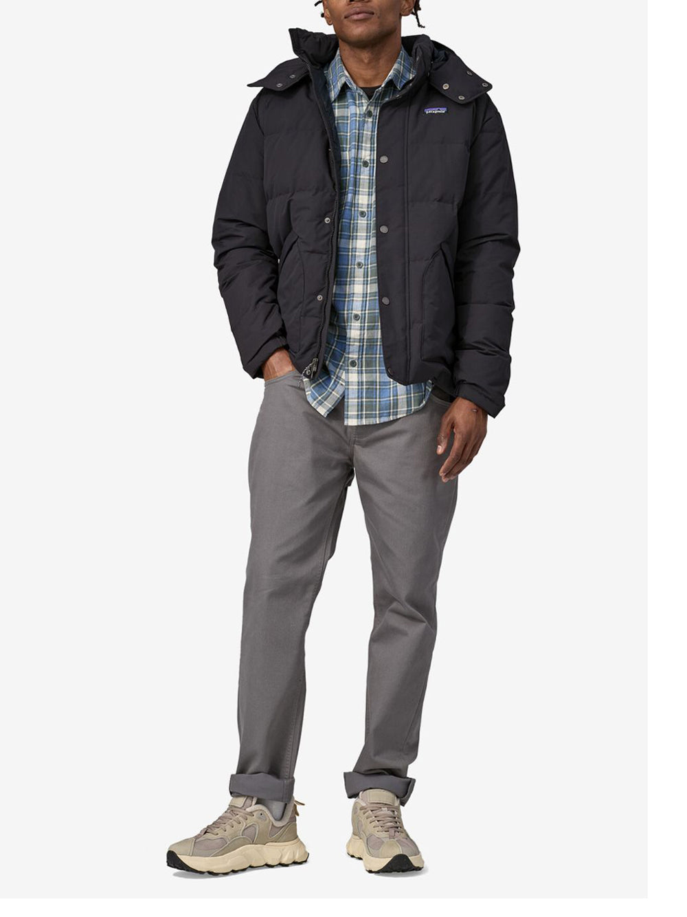 Giubbotto Patagonia Uomo Downdrift Jkt Blu Patagonia  Angolo dello Sport