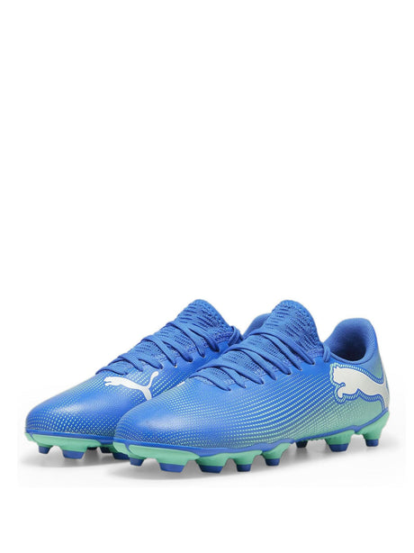 Scarpini Puma Youth Unisex Future 7 Play Fgag Blu Puma  Angolo dello Sport