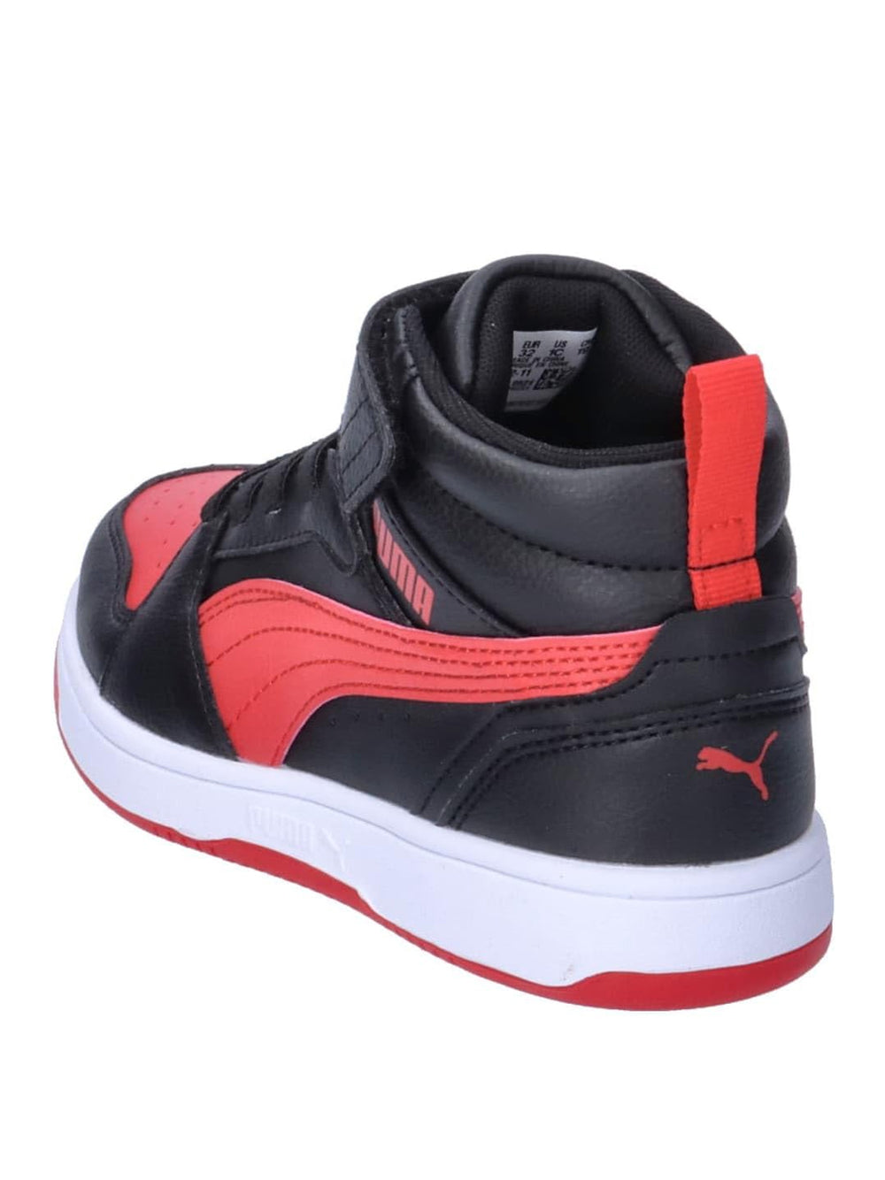 Sneakers Puma Bambino Rebound V6 Mid Ac+ Ps Rosso Puma Angolo dello Sport