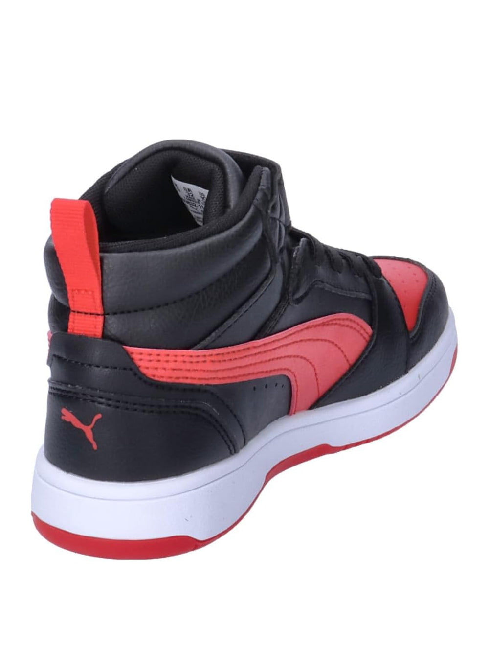 Sneakers Puma Bambino Rebound V6 Mid Ac+ Ps Rosso Puma Angolo dello Sport