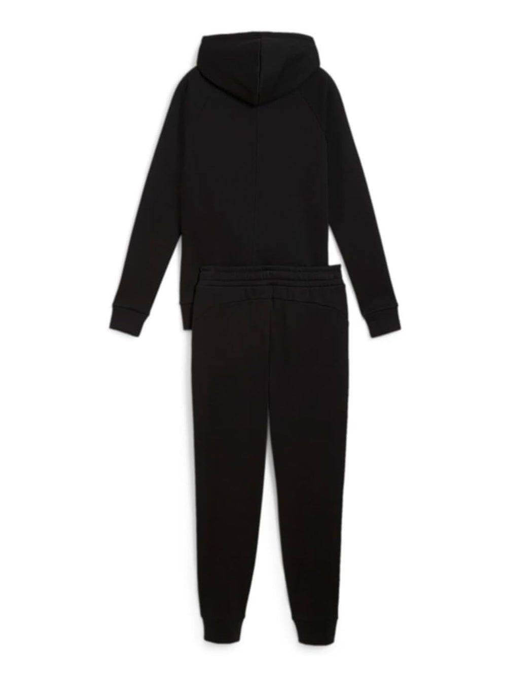 Tuta Sportiva Puma Donna Classic Hooded Tracksuit Fl Nero Puma Angolo dello Sport