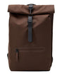 Zaino Rains Unisex Rolltop Rucksack Cioccolato Rains  Angolo dello Sport