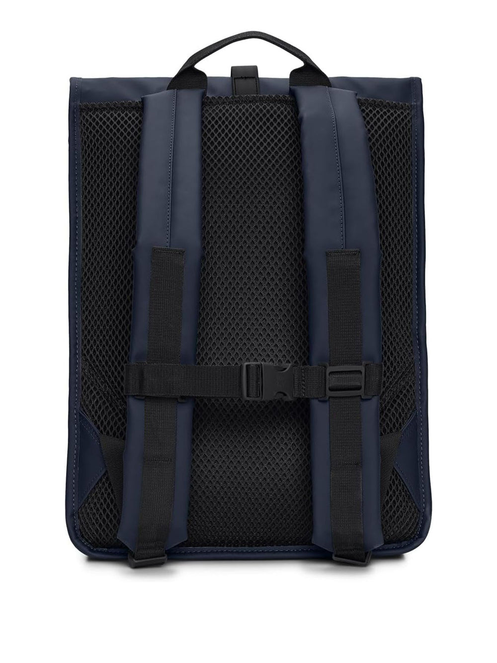 Zaino Rains Unisex Rolltop Rucksack Navy Rains  Angolo dello Sport