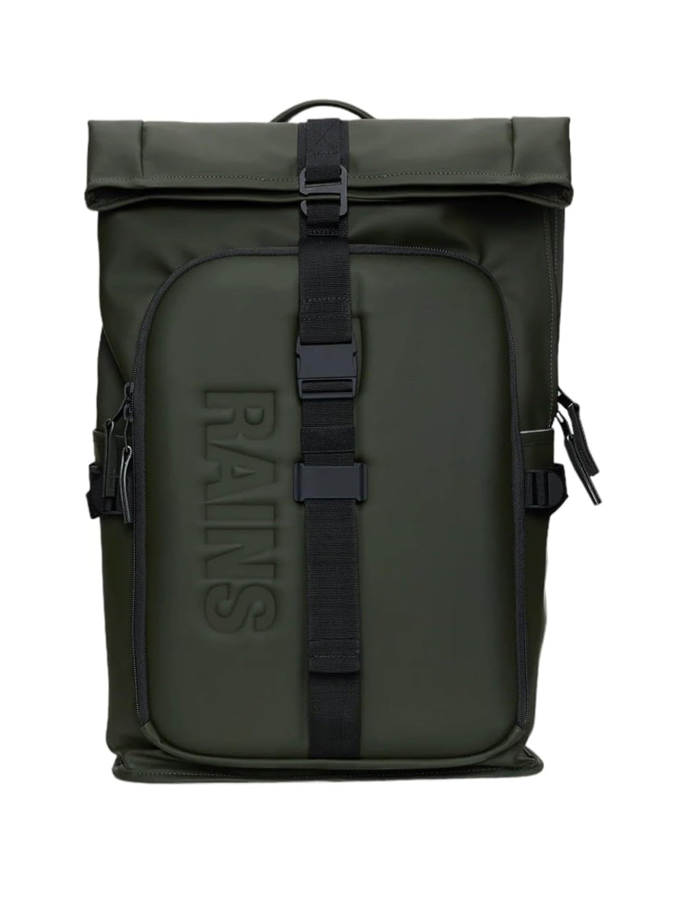 Zaino Rains Unisex Texel Moulded Verde Rains Angolo dello Sport