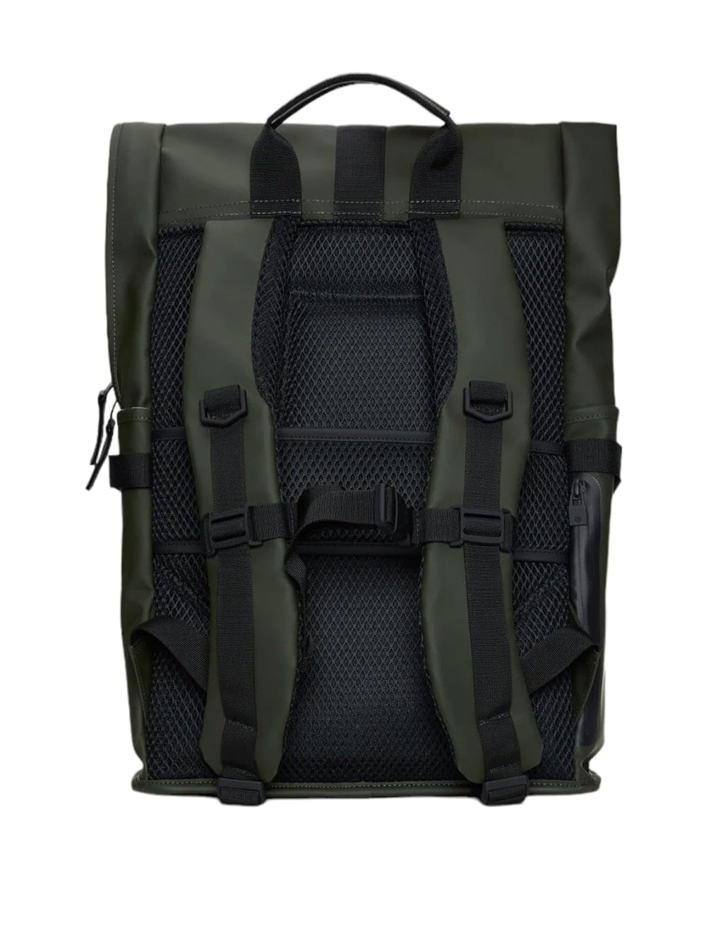 Zaino Rains Unisex Texel Moulded Verde Rains Angolo dello Sport