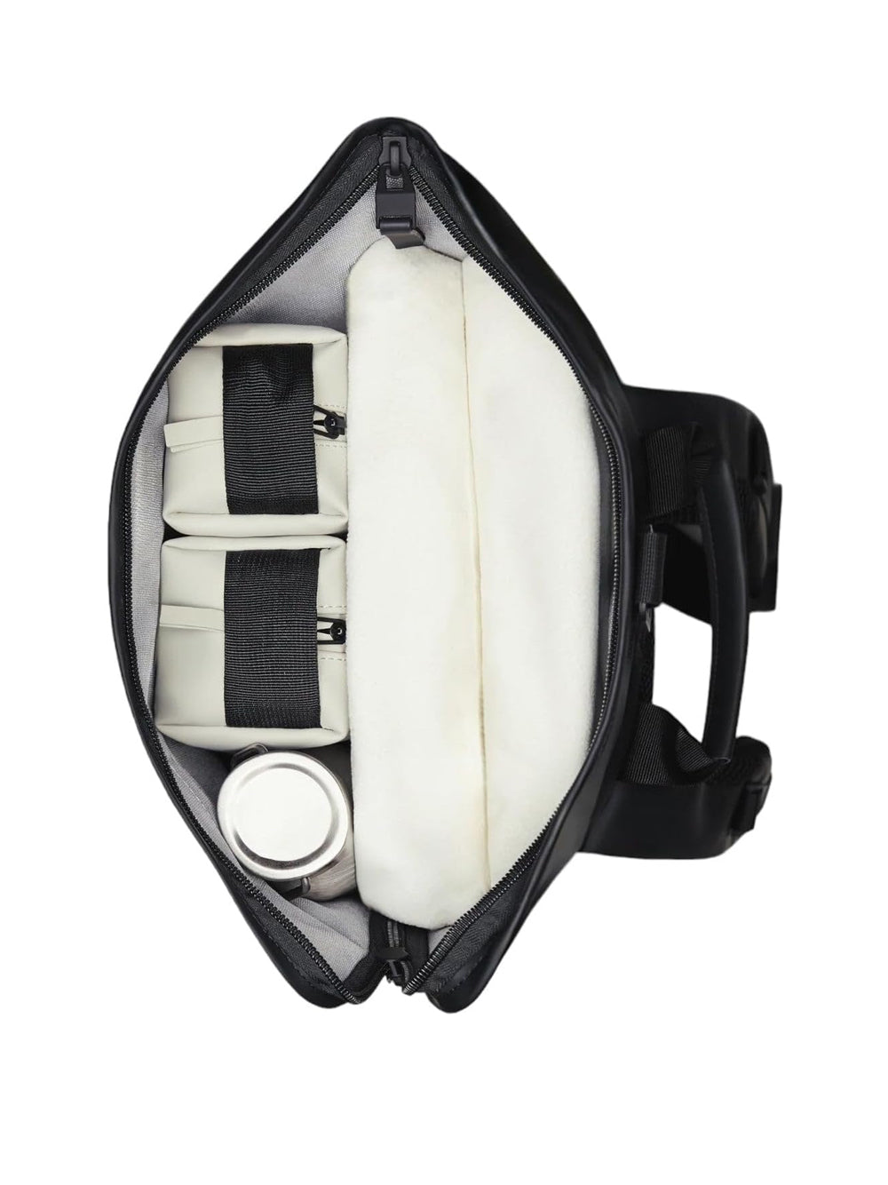 Zaino Rains Unisex Texel Moulded Verde Rains Angolo dello Sport