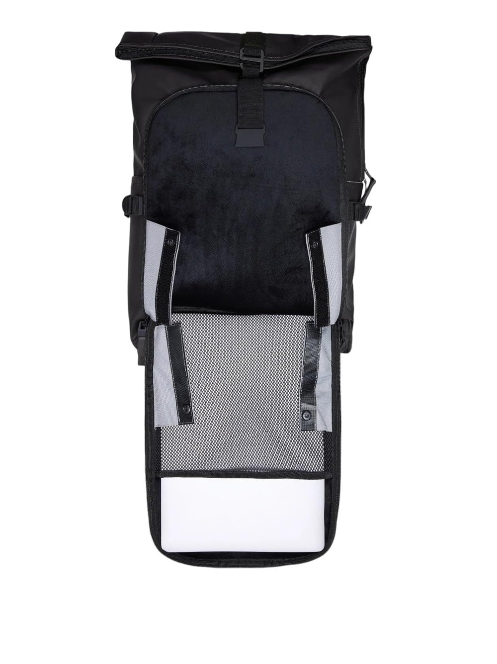 Zaino Rains Unisex Texel Moulded Verde Rains Angolo dello Sport