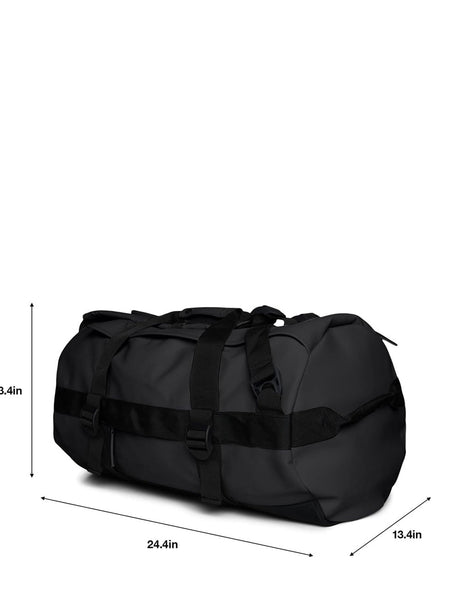 Zaino Rains Unisex Texel Duffel Nero Rains  Angolo dello Sport