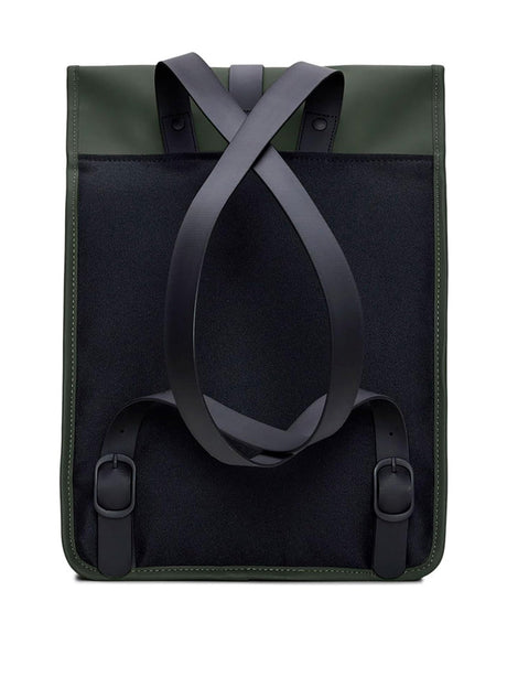 Zaino Rains Unisex Rucksack Verde Rains  Angolo dello Sport