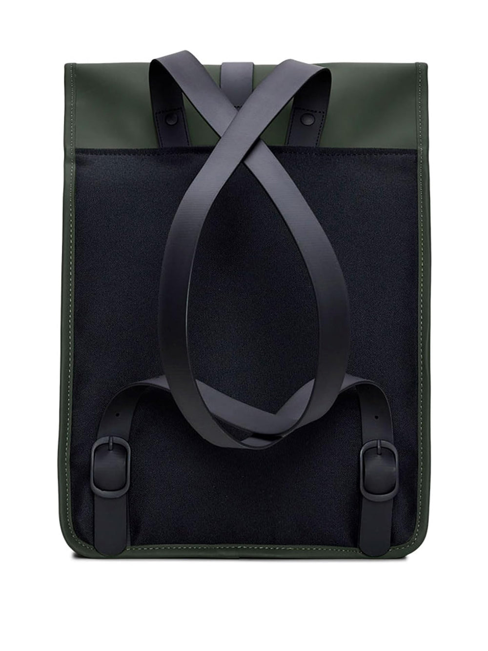 Zaino Rains Unisex Rucksack Verde Rains Angolo dello Sport