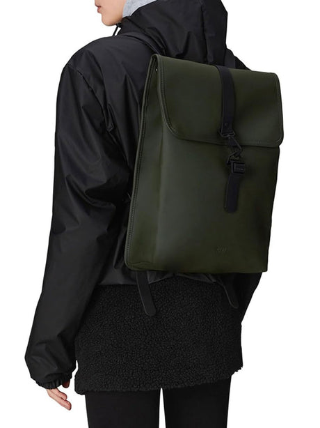 Zaino Rains Unisex Rucksack Verde Rains  Angolo dello Sport
