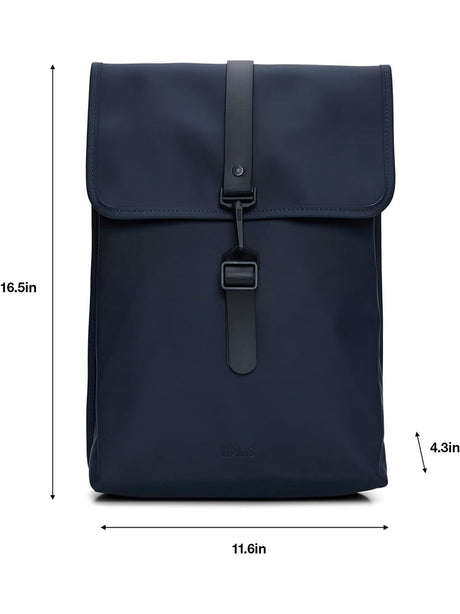 Zaino Rains Unisex Rucksack Navy Rains  Angolo dello Sport