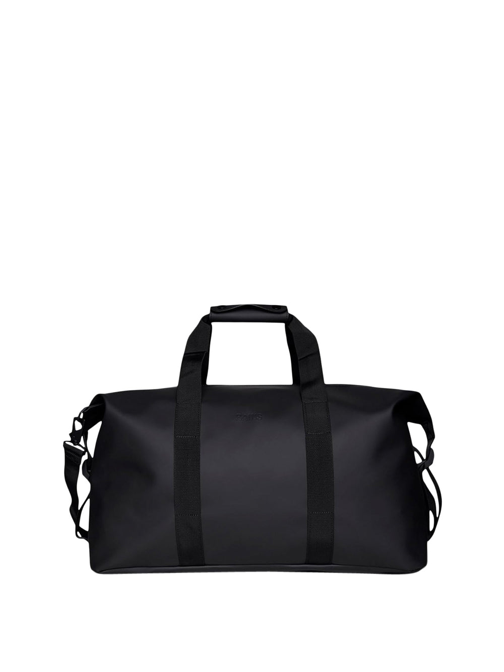 Borsa Rains Unisex Hilo Weekend Nero Rains  Angolo dello Sport