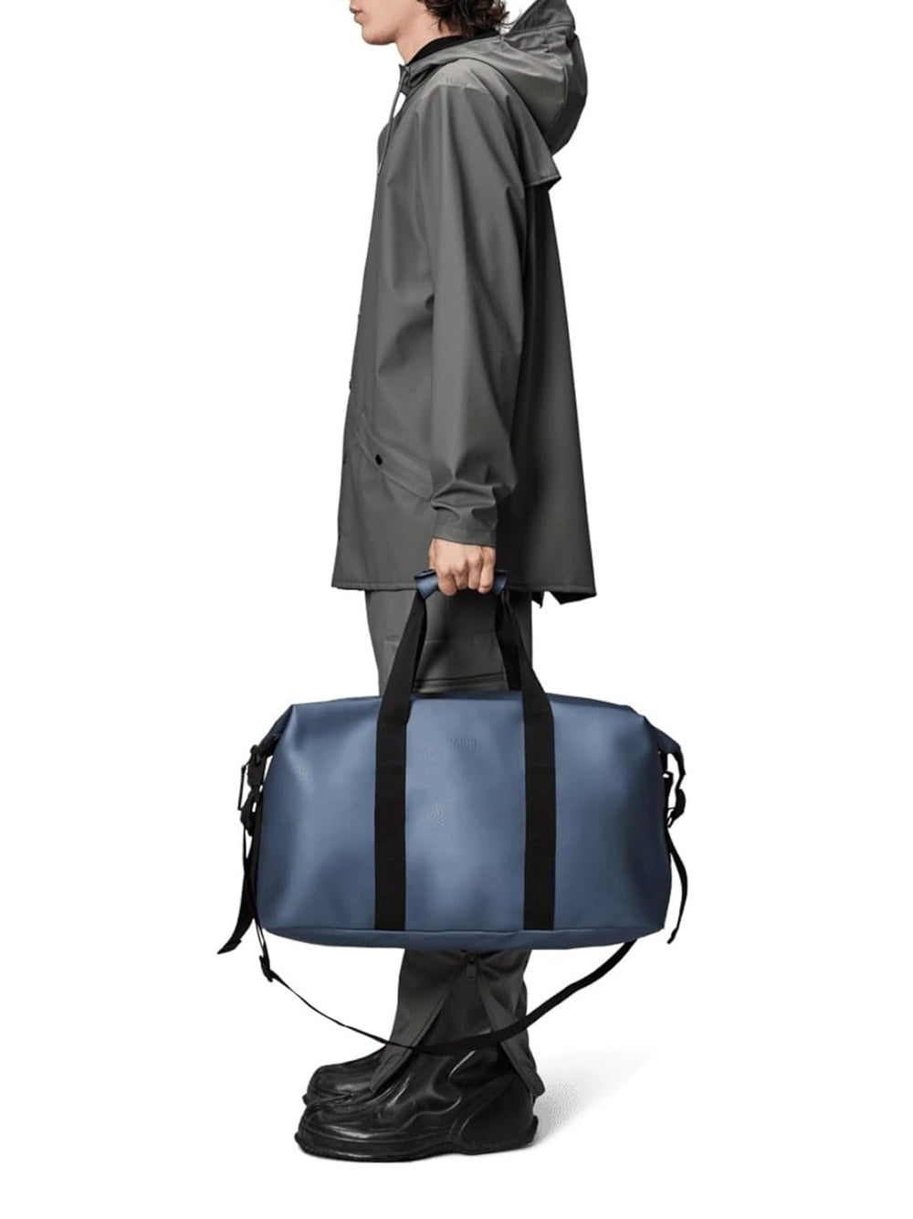 Borsa Rains Unisex Hilo Weekend Blu Rains  Angolo dello Sport