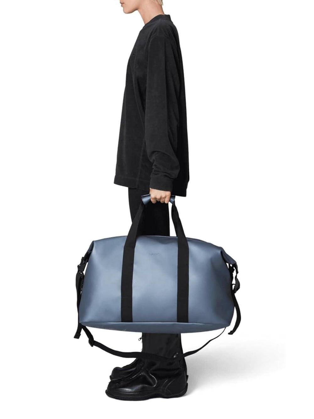 Borsa Rains Unisex Hilo Weekend Blu Rains  Angolo dello Sport