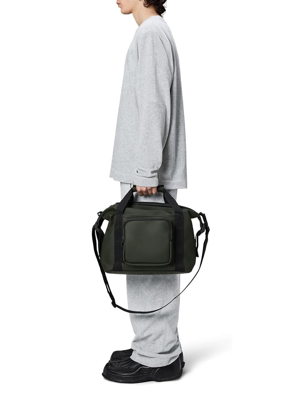 Borsa Rains Unisex Texel Kit Verde Rains  Angolo dello Sport