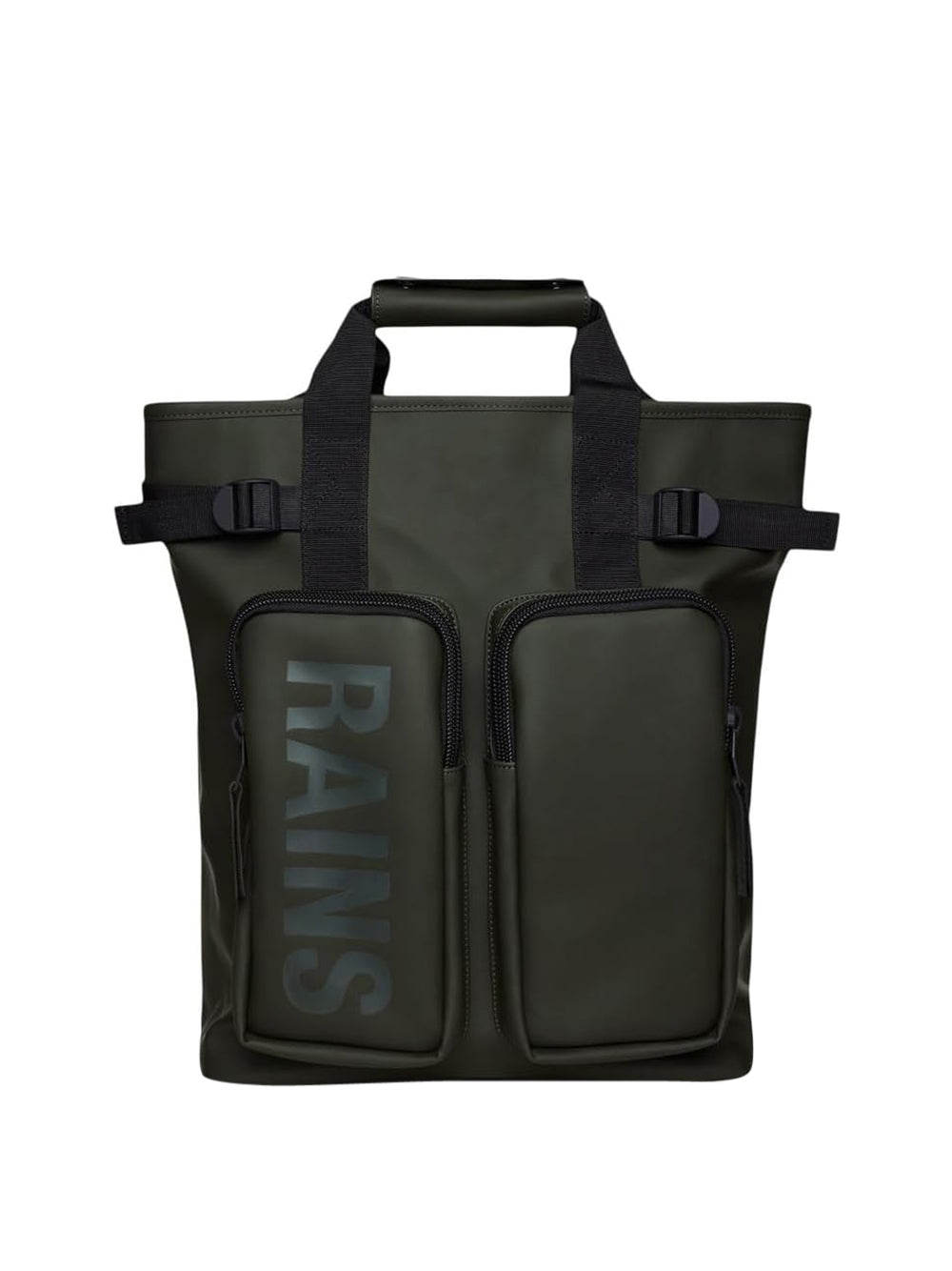 Zaino Rains Unisex Texel Tote Verde Rains  Angolo dello Sport