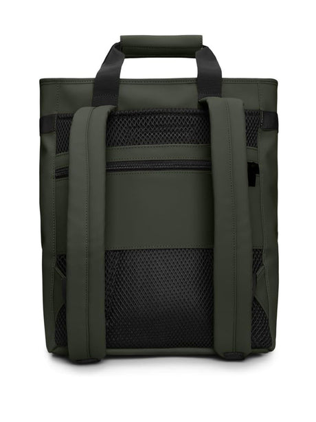 Zaino Rains Unisex Texel Tote Verde Rains  Angolo dello Sport