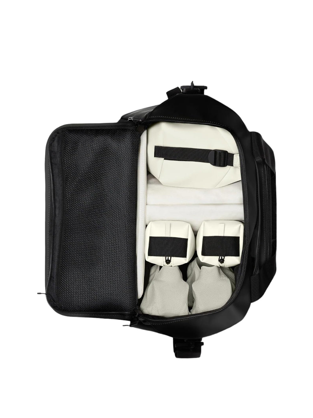 Borsa Rains Unisex Texel Kit Large Nero Rains  Angolo dello Sport