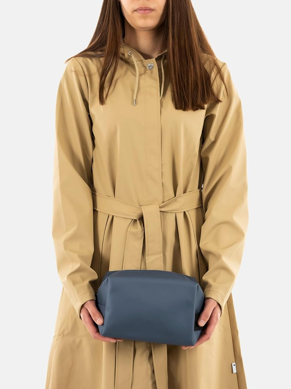 Borsa Rains Unisex Wash Small Blu Rains  Angolo dello Sport