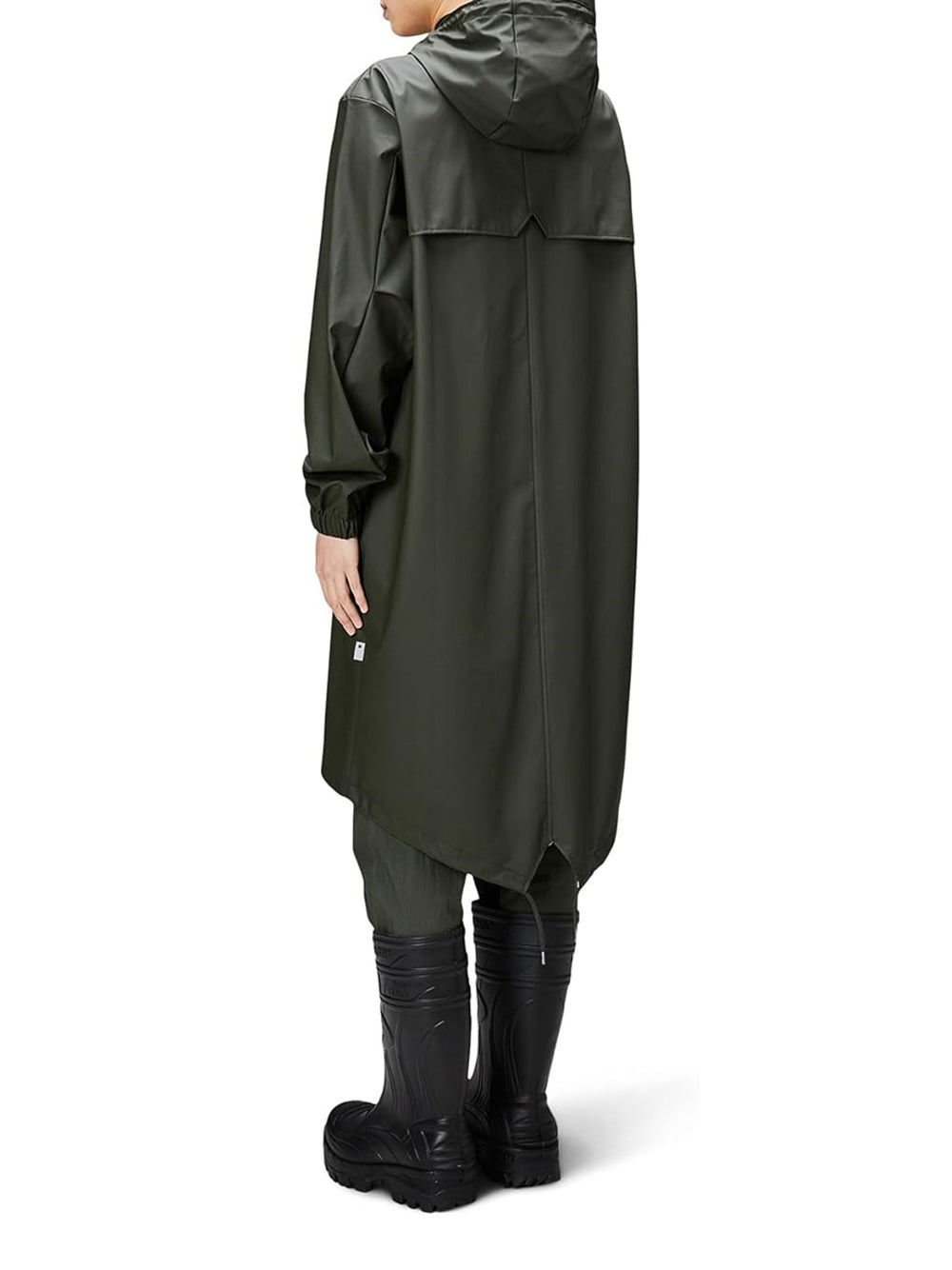 Impermeabile Rains Donna Fishtail Verde Rains Angolo dello Sport