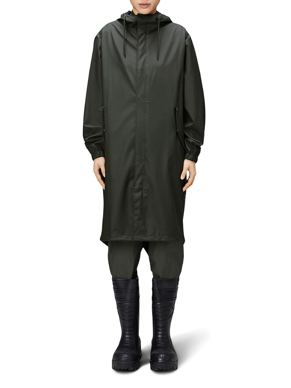 Impermeabile Rains Donna Fishtail Verde Rains Angolo dello Sport