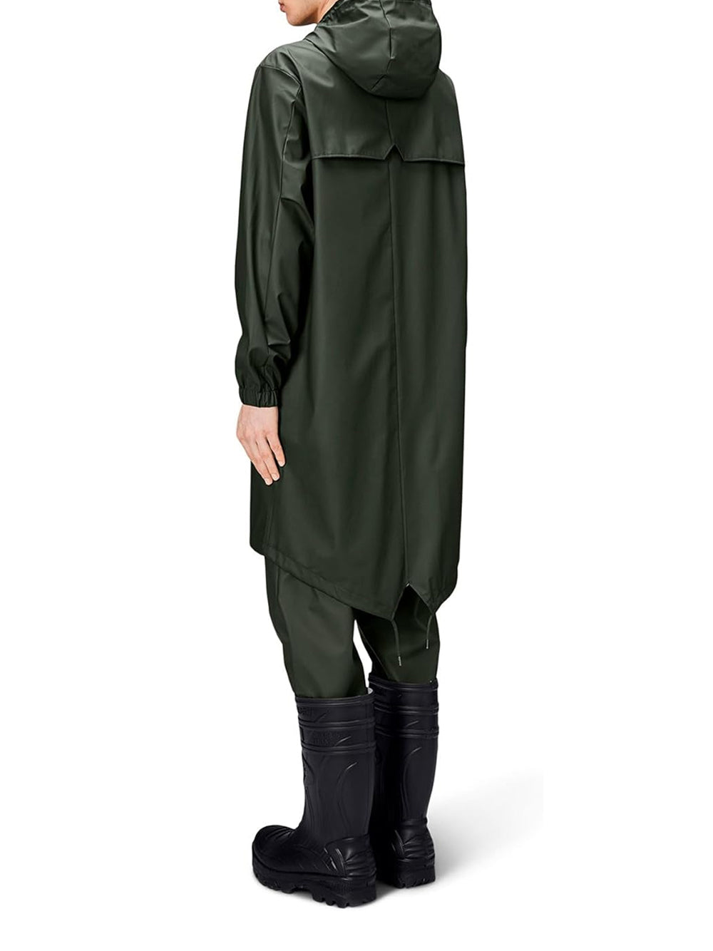 Impermeabile Rains Donna Fishtail Verde Rains Angolo dello Sport