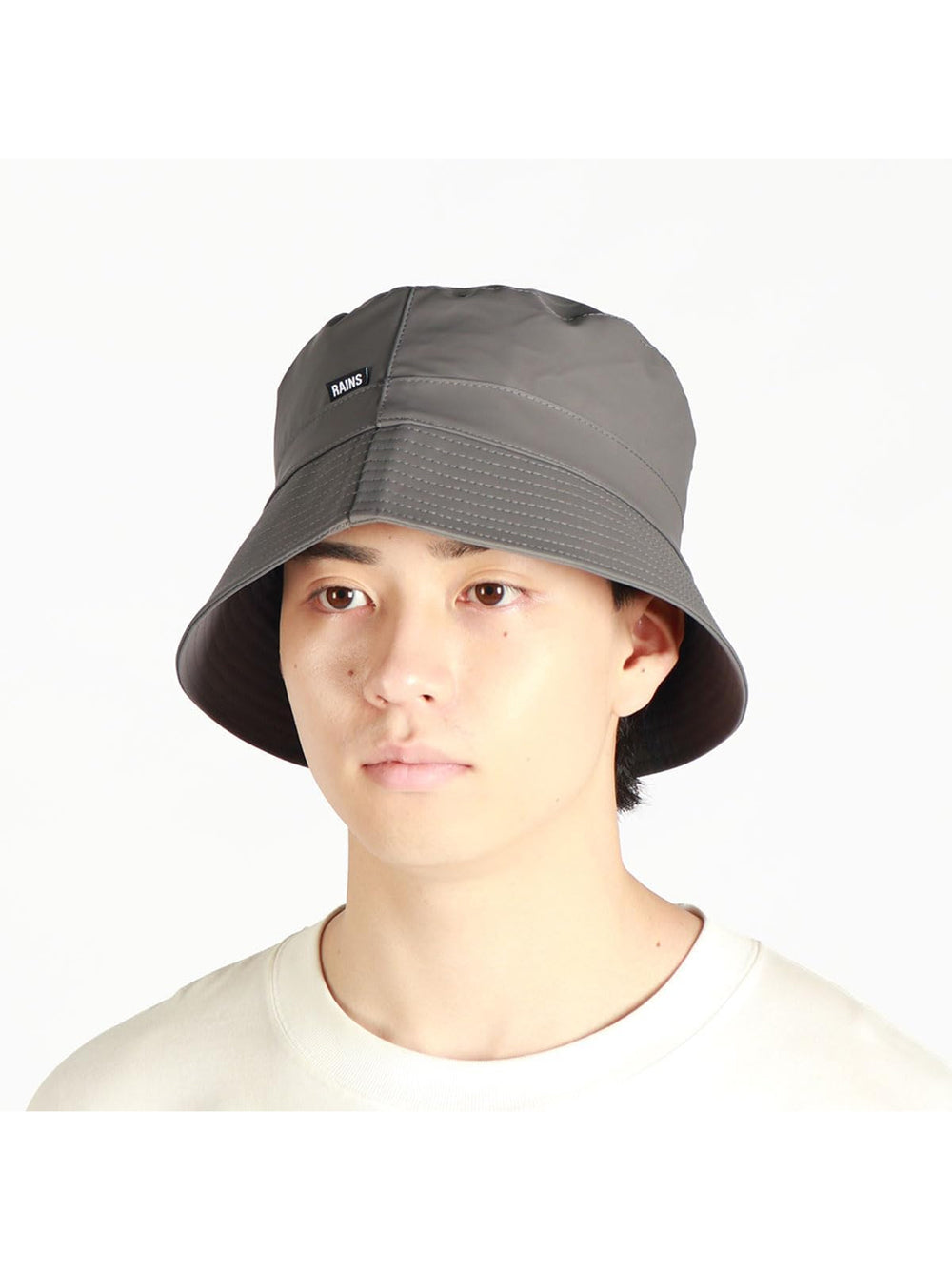 Cappello Rains Unisex Bucket Nero Rains Angolo dello Sport