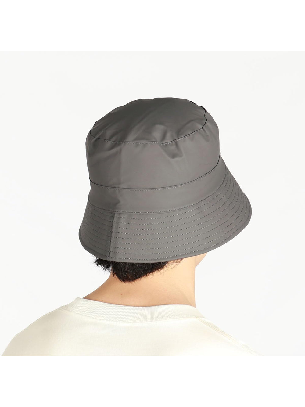 Cappello Rains Unisex Bucket Nero Rains Angolo dello Sport