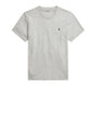 T-Shirt Ralph Lauren Uomo Ss Crew Sleep Top Grigio Ralph Lauren  Angolo dello Sport