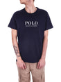 T-Shirt Ralph Lauren Uomo Ss Crew Sleep Top Navy Ralph Lauren  Angolo dello Sport