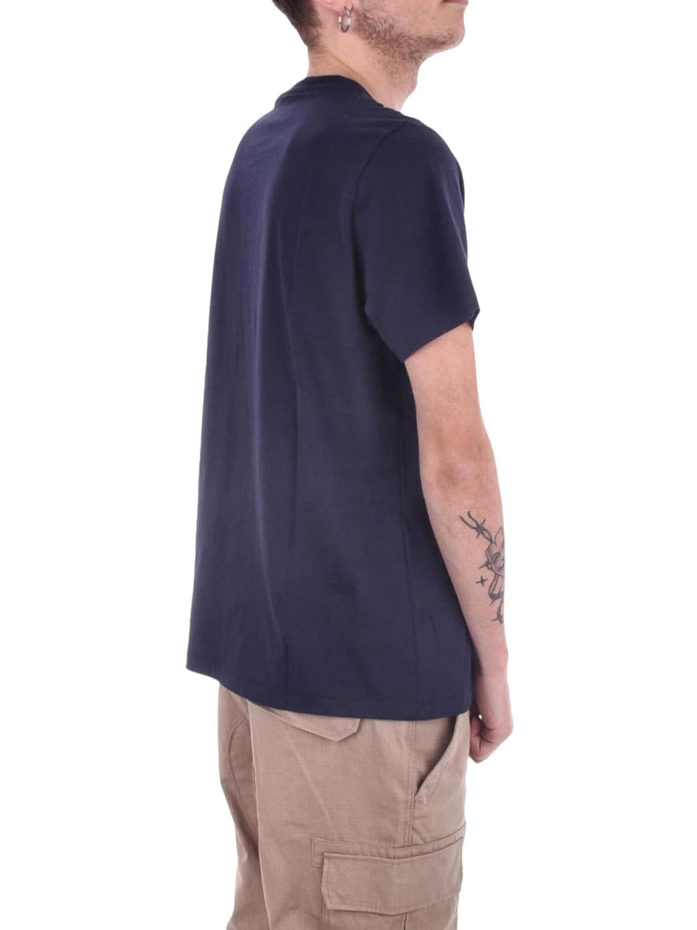 T-Shirt Ralph Lauren Uomo Ss Crew Sleep Top Navy Ralph Lauren  Angolo dello Sport