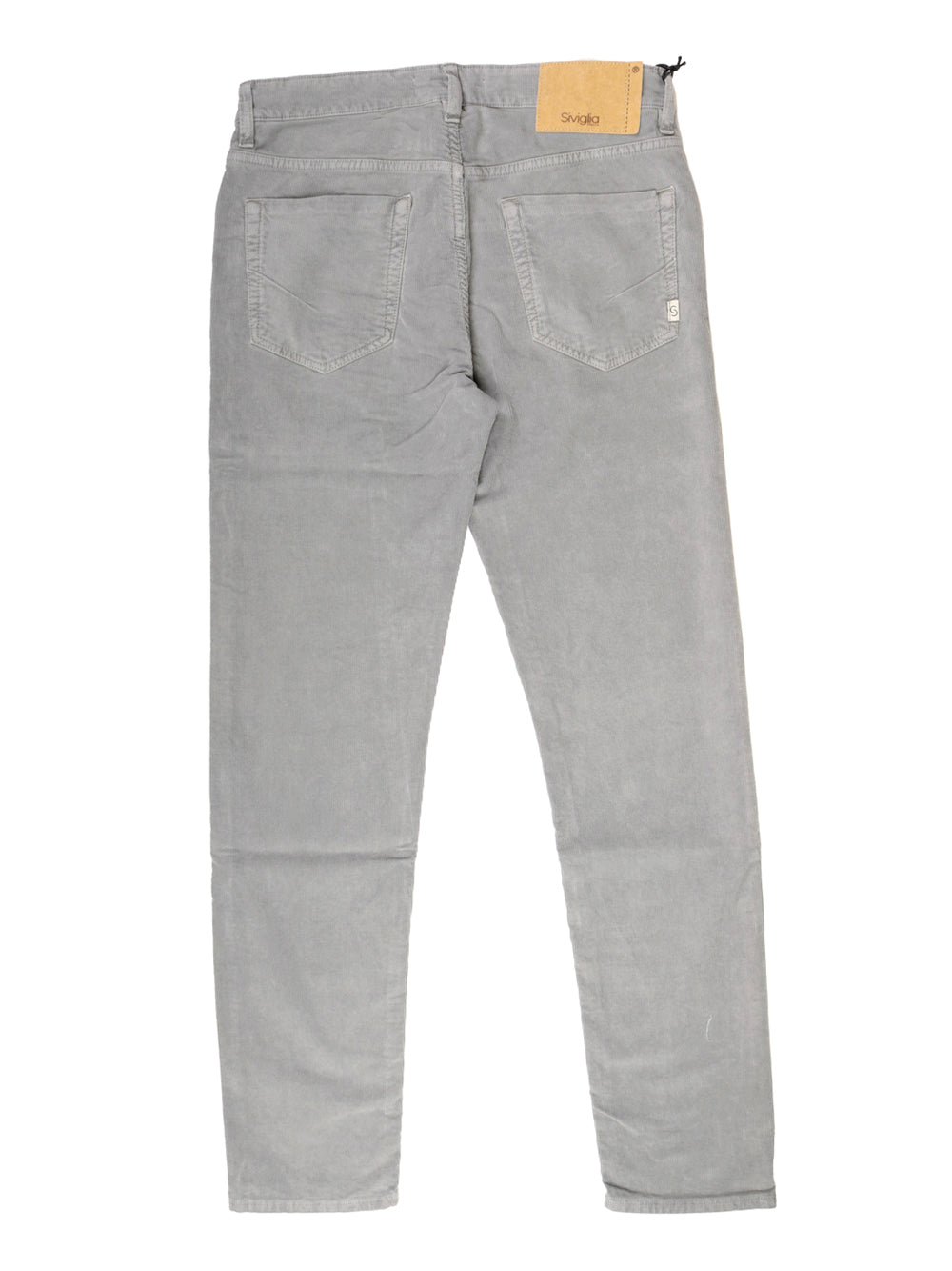 Pantalone Siviglia Uomo Marotta Velluto Grigio Siviglia  Angolo dello Sport