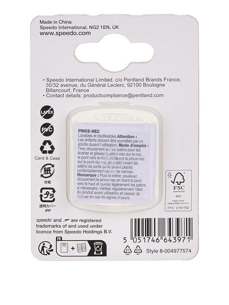 Accessori Sportivi Speedo Unisex Competition Nose Clip Beige Speedo  Angolo dello Sport