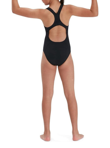 Costume Speedo Bambina Eco Endurance Medalist Nero Speedo  Angolo dello Sport