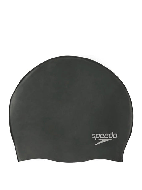 Cuffia Speedo Unisex Plain Moulded Silicone Nero Speedo  Angolo dello Sport