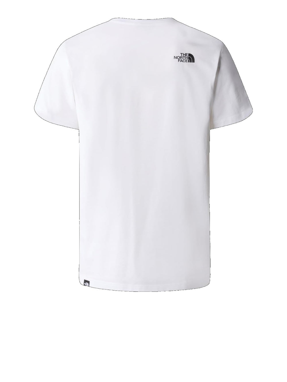 T-Shirt The North Face Uomo Simple Dome Tee Bianco The North Face Angolo dello Sport