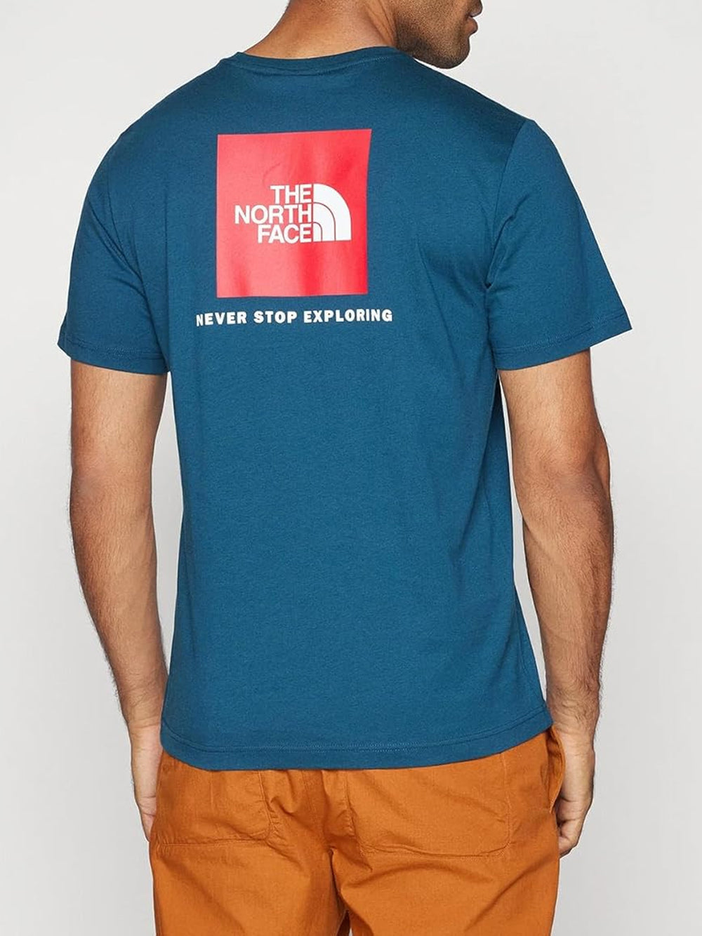 T-Shirt The North Face Uomo Redbox Tee Blu The North Face  Angolo dello Sport