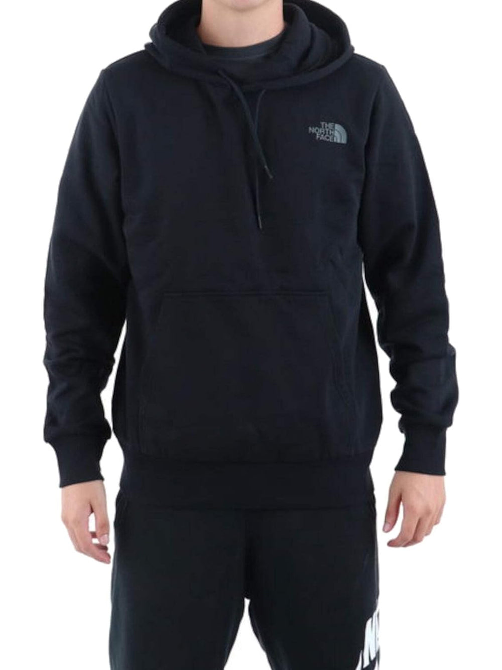 Felpa The North Face Uomo Hood Logo Nero The North Face Angolo dello Sport