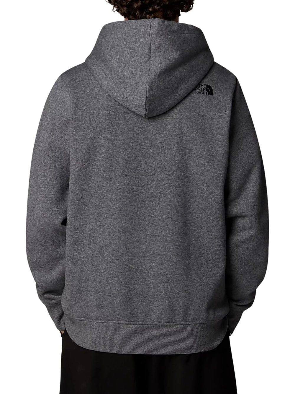 Felpa The North Face Uomo Drew Peak Grigio The North Face Angolo dello Sport