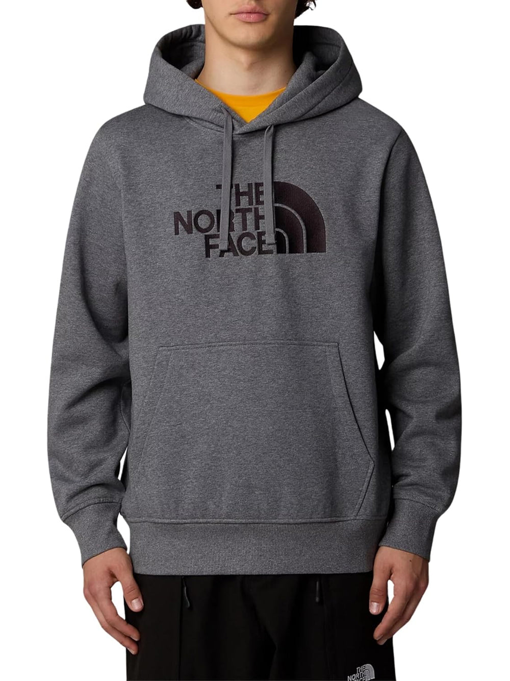 Felpa The North Face Uomo Drew Peak Grigio The North Face Angolo dello Sport