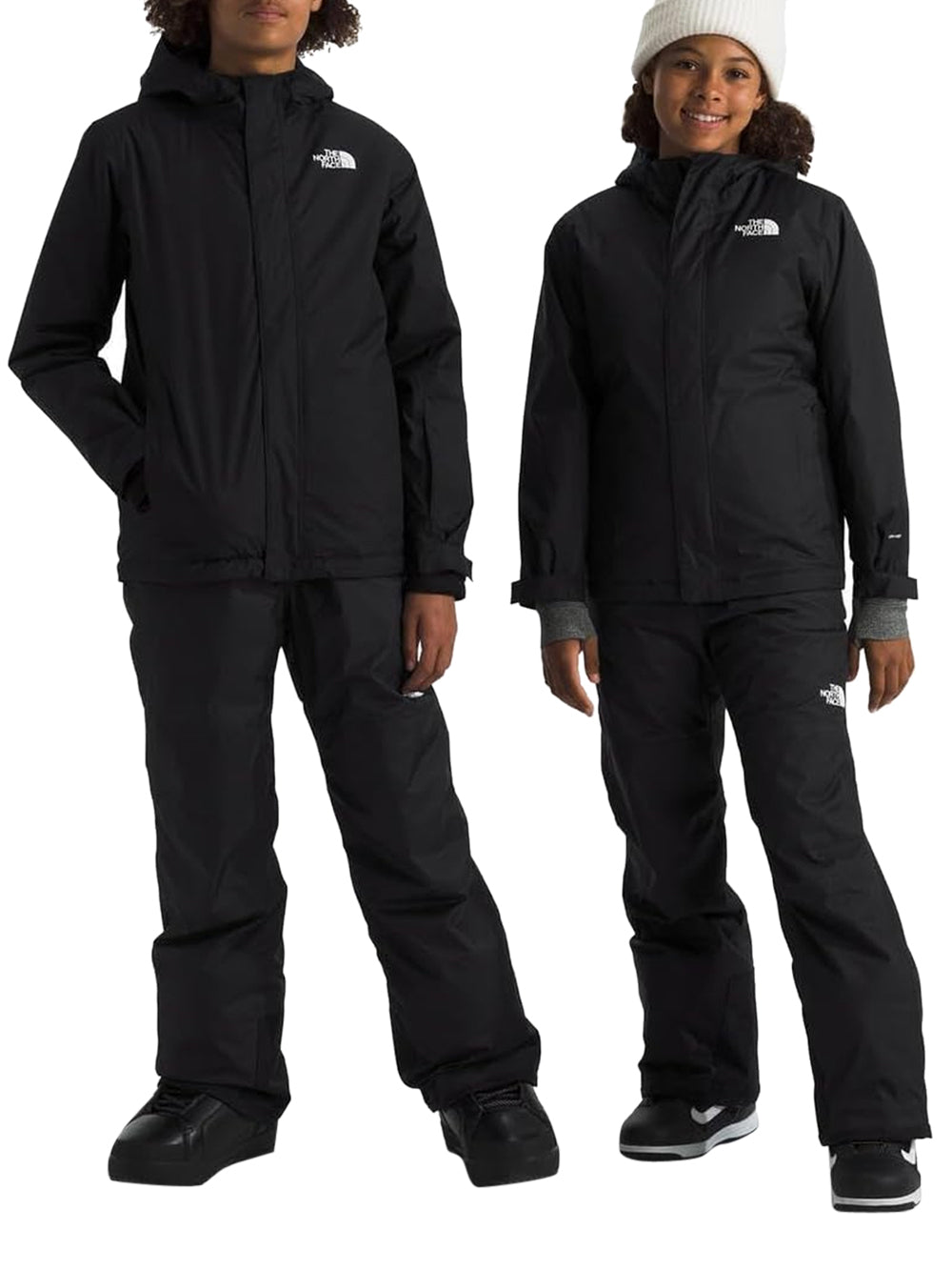 Giubbotto The North Face Bambino Snowquest Nero The North Face Angolo dello Sport