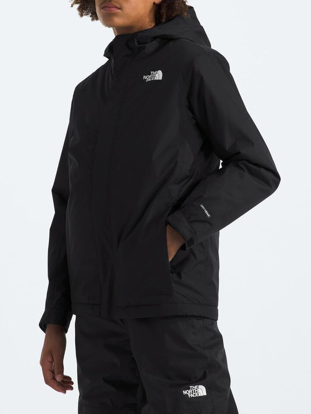 Giubbotto The North Face Bambino Snowquest Nero The North Face Angolo dello Sport