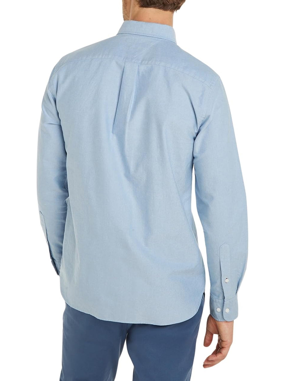 Camicia Tommy Hilfiger Uomo Solid Heritage Celeste Tommy Hilfiger Angolo dello Sport