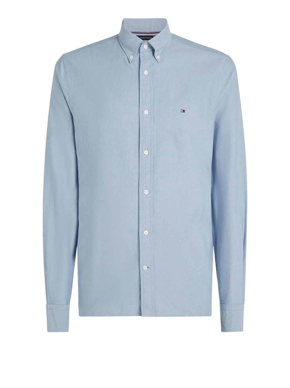 Camicia Tommy Hilfiger Uomo Solid Heritage Celeste Tommy Hilfiger Angolo dello Sport